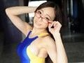 眼鏡×競泳水着×くびれボイン 蓮実クレア-1
