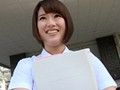 都立あ○ち病院勤務 現役ナースはるあ初めてのAV出演！-1